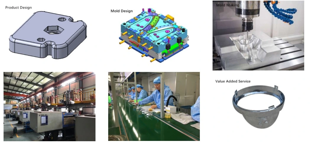 Custom High Impact Plastic Nylon Gear Injection Molding