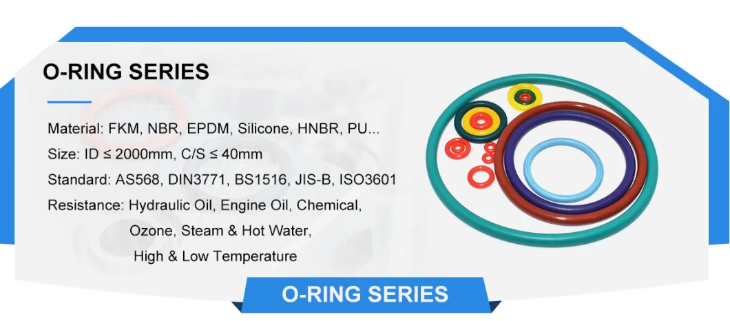 Silicone FKM NBR Molding Rubber O Ring O-Ring Seal