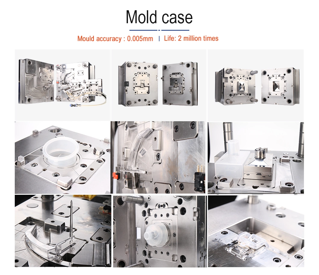 PVC, PFA, PVA Medical Plastic Injection Mold Compression Molding of PFA Seals